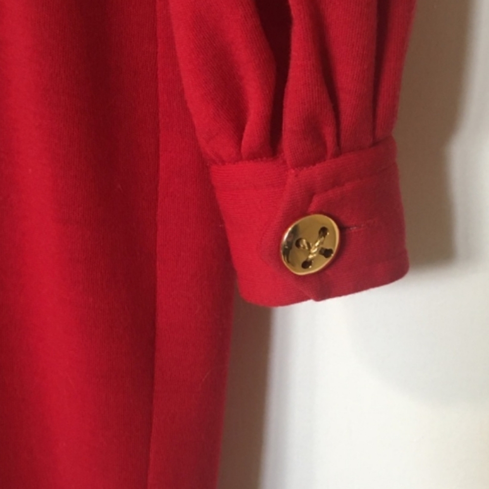Ports International Bright Red Long Cardigan - Picture 5 of 8